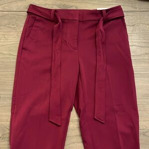 Brand New Loft Women’s Pants Size 6. Maroon. Smoke Free Home.